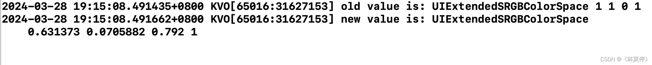 <span style='color:red;'>iOS</span> —— <span style='color:red;'>初</span><span style='color:red;'>识</span>KVO