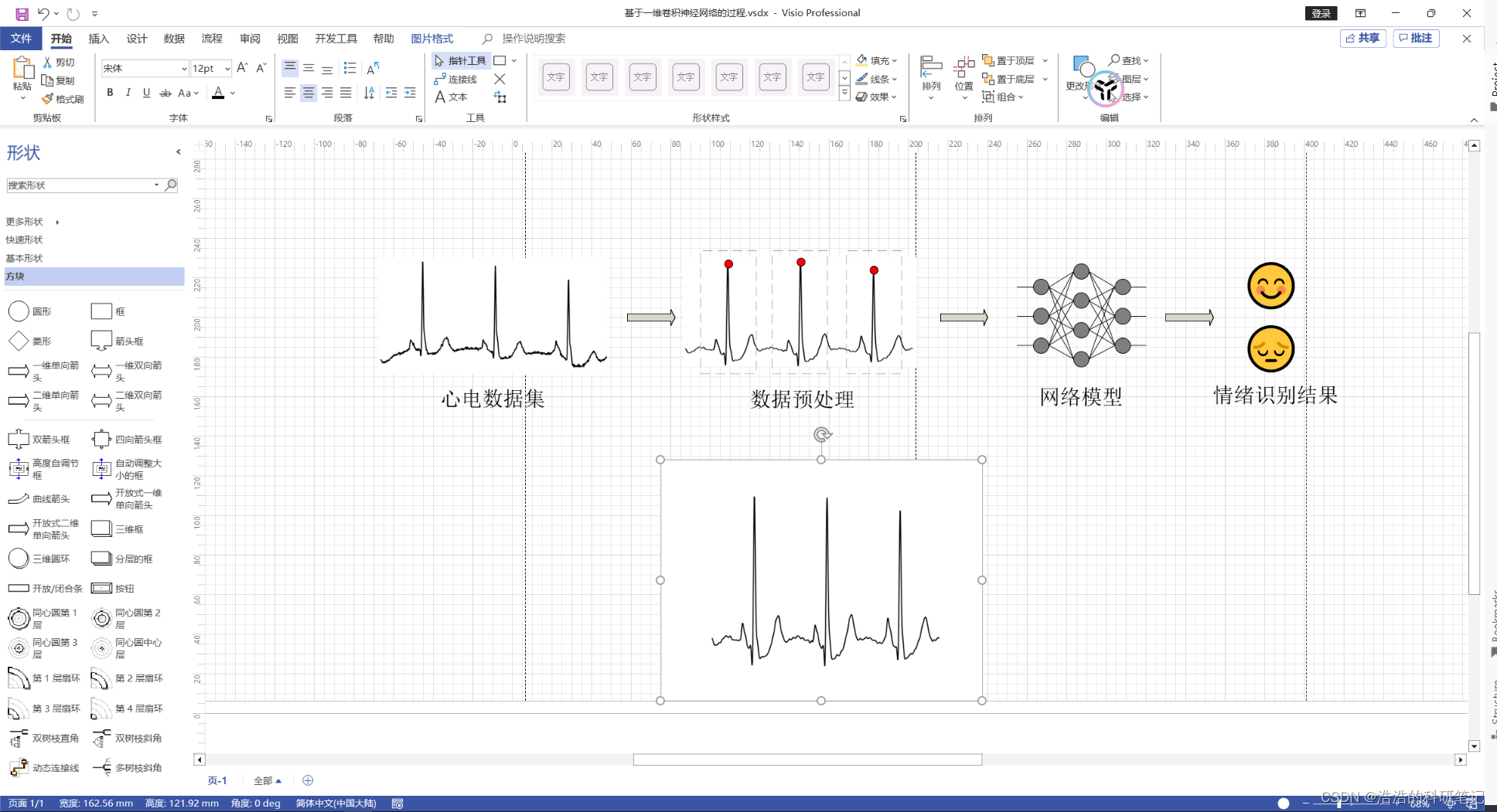 使用python绘制无边框ECG信号-可用于论文插图-小白版