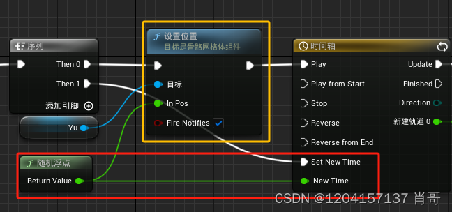 UE4 使用样条线做鱼儿封闭路径动画