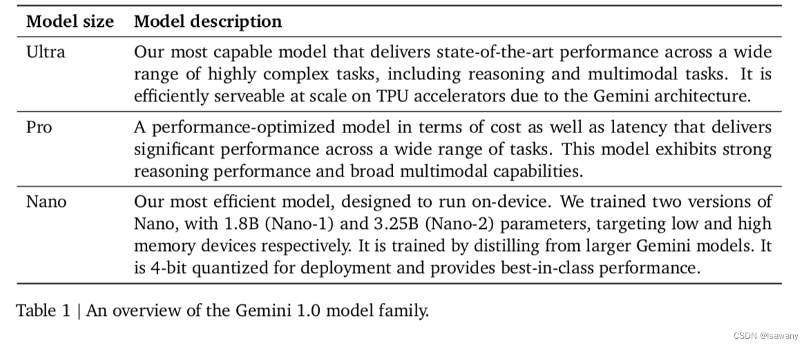 <span style='color:red;'>论文</span><span style='color:red;'>笔记</span>--<span style='color:red;'>Gemini</span>: A Family of Highly Capable Multimodal Models