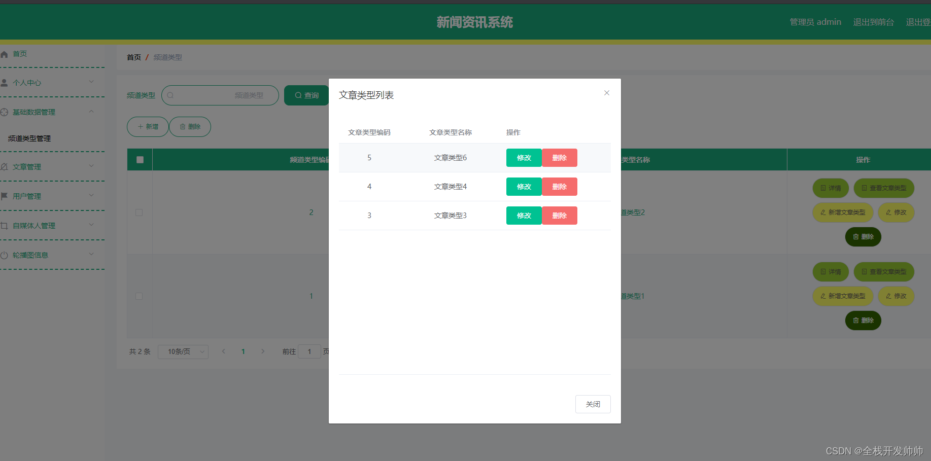 基于java+springboot+vue实现的新闻资讯系统（文末源码+Lw）216