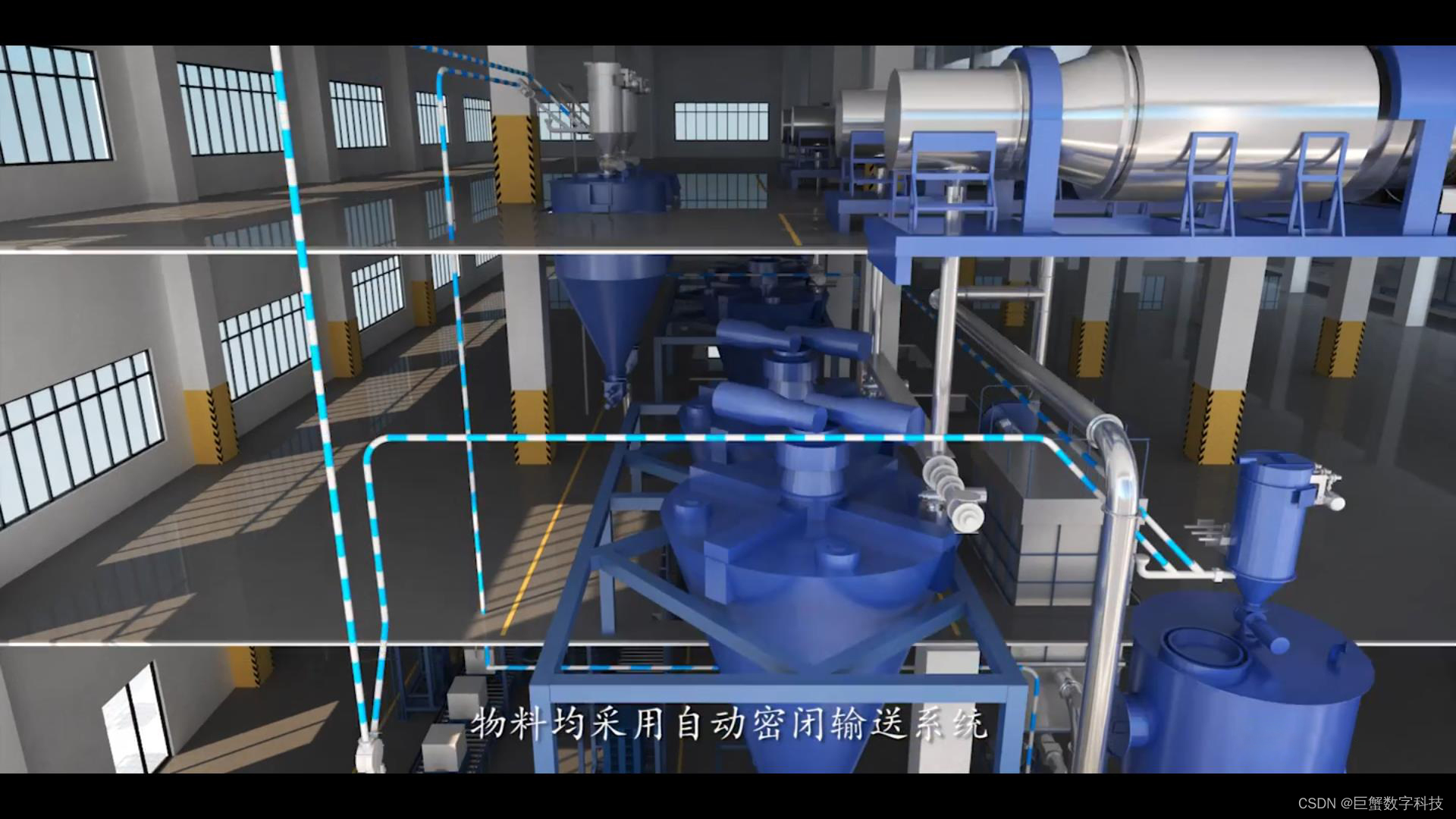 锂电工业数字孪生可视化系统，加速智慧锂电工厂数字化转型