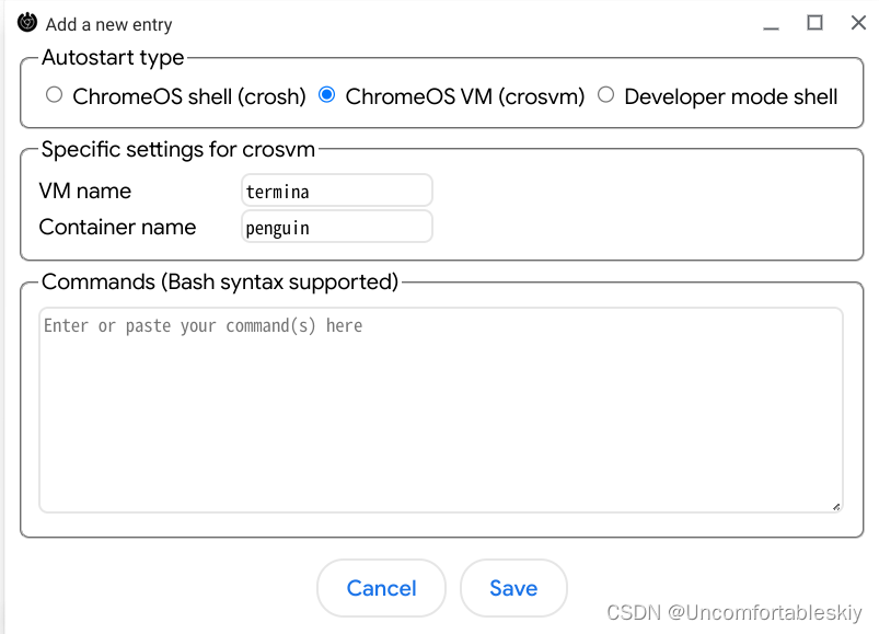 ChromeOS 中自启动 Fcitx5 和托盘 stalonetray