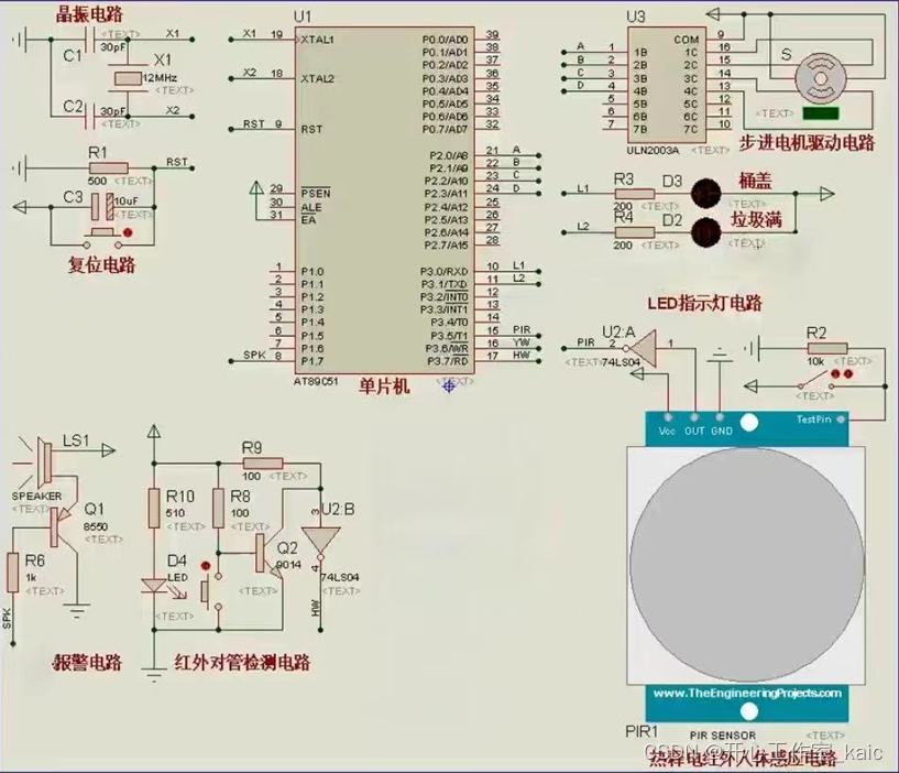 基于STM32的智能垃圾分类识别系统设计(论文)_kaic