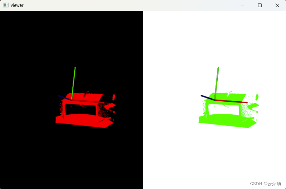 pclpy 可视化点云（多窗口可视化、单窗口多点云可视化）