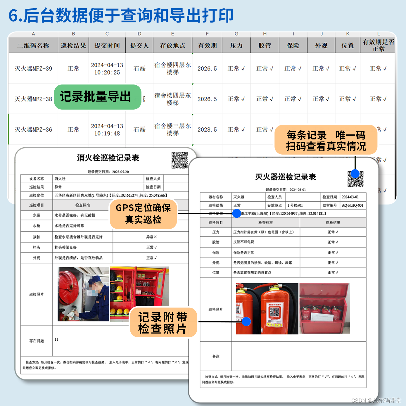 灭火器检查记录卡模板如何制作