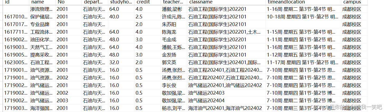 移动校园（4）：数据处理（sql server数据库)