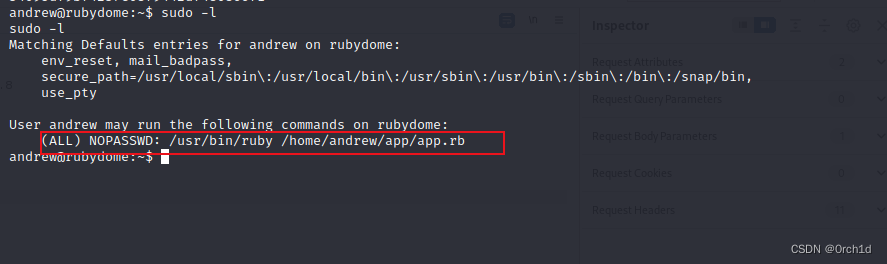 OSCP靶场--RubyDome