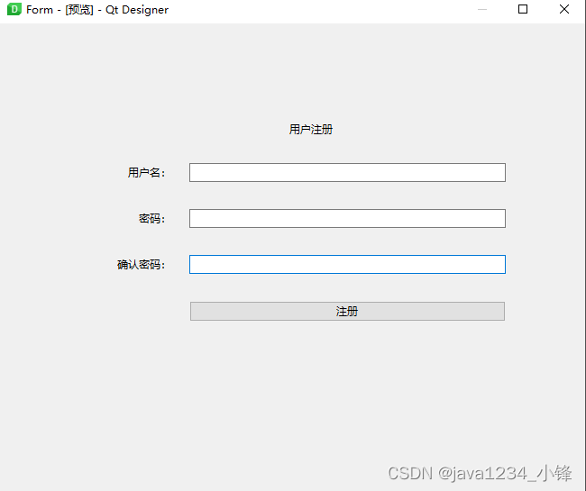 PyQt6 表单布局Form Layout (QFormLayout)