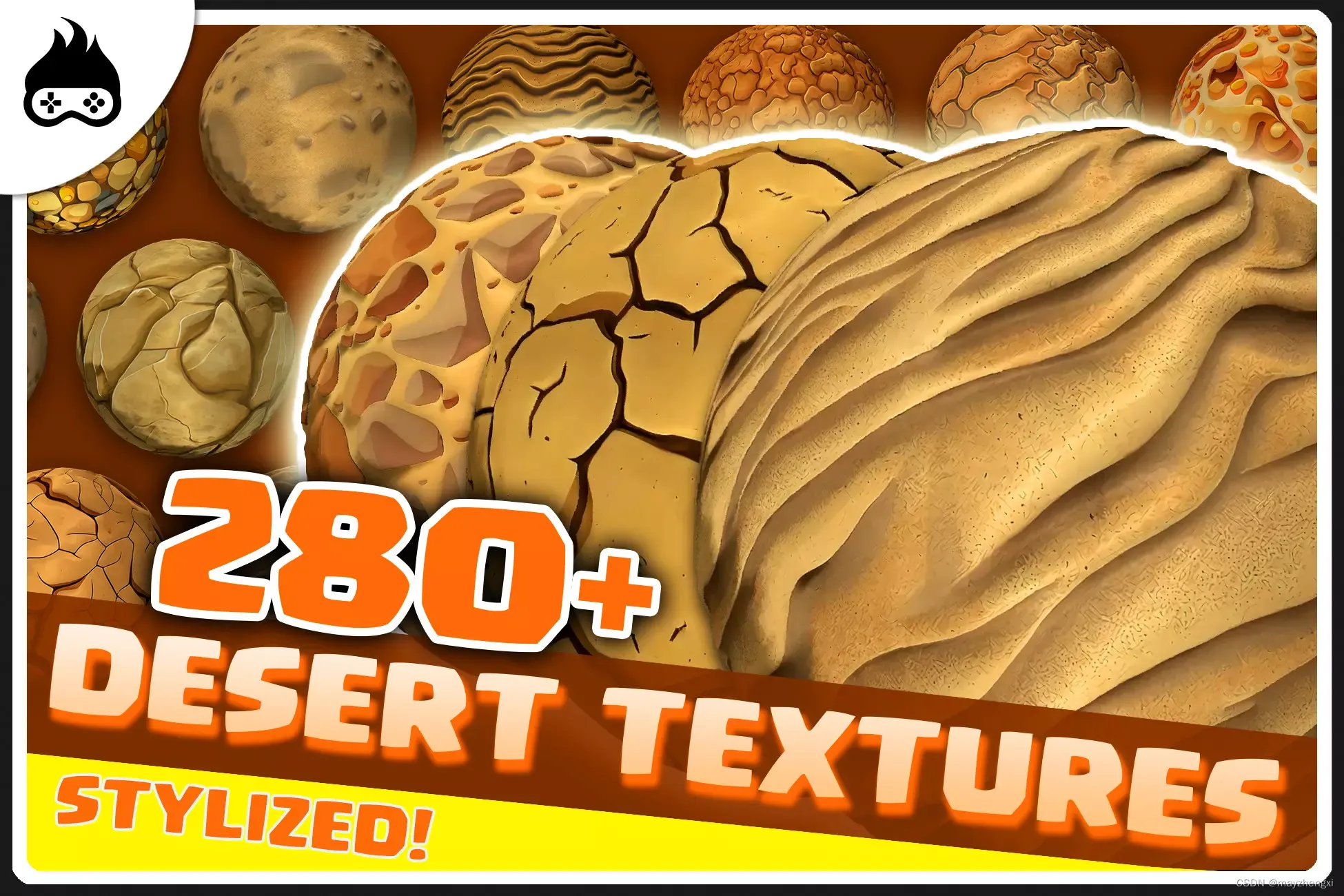 280 Stylized Desert Beach Textures - Sand Cracked Sand Water More v1.1.0