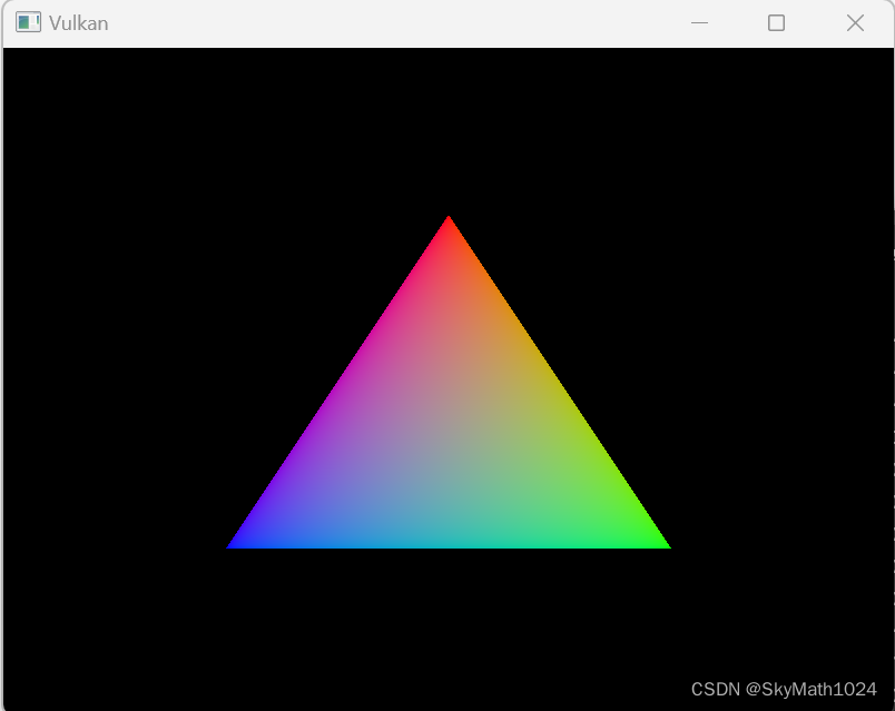 【Vulkan Tutorials 01】【环境搭建】三角形例子