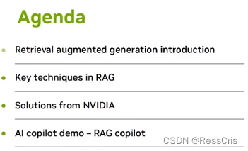 NVIDIA 大模型 RAG 分享笔记