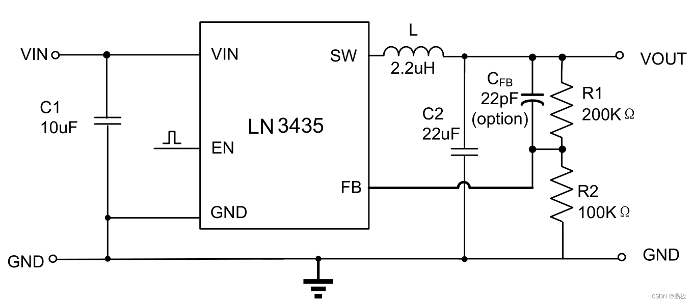 1.5MHz,1.2A COT 架构同步降压变换器只要0.16元，型号：LN3435