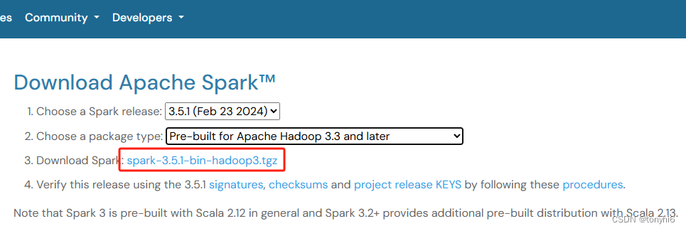 spark-3.5.1+Hadoop 3.4.0+Hive4.0 分布式集群 安装配置