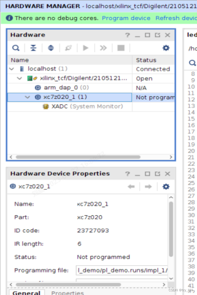 ZYNQ AX7021基础开发梳理---（1）PL工程创建调试流程梳理-CSDN博客