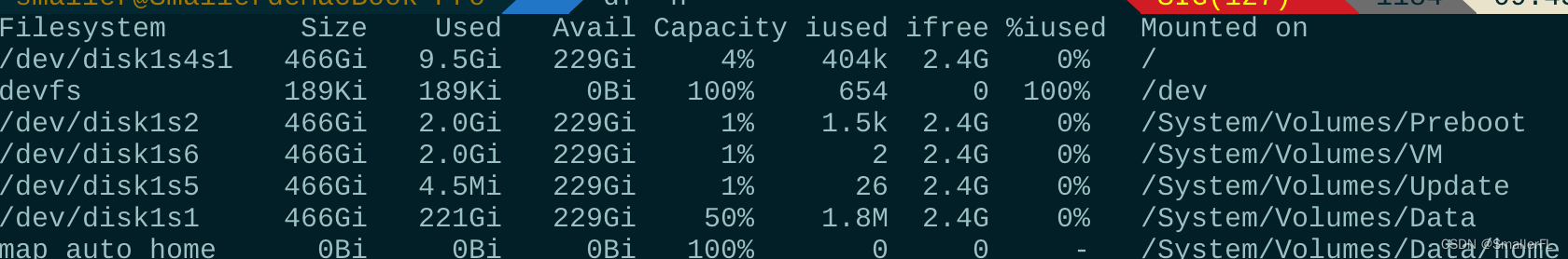 linux：du和df区别