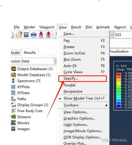 Abaqus-调整模型计算结果显示方向