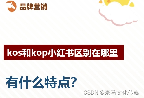 小红书kos和kop有什么区别，营销玩法有哪些