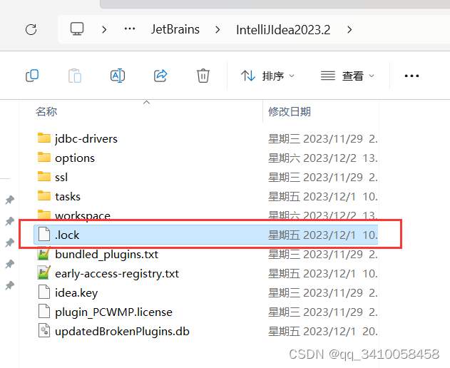 Idea2023.2.3启动报错解决_cannot Connect To Already Running Ide Instance. Ex ...