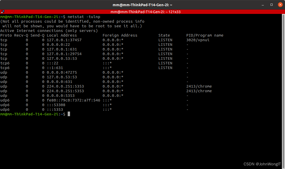 [Linux] 排查问题指令top/ps/netstat