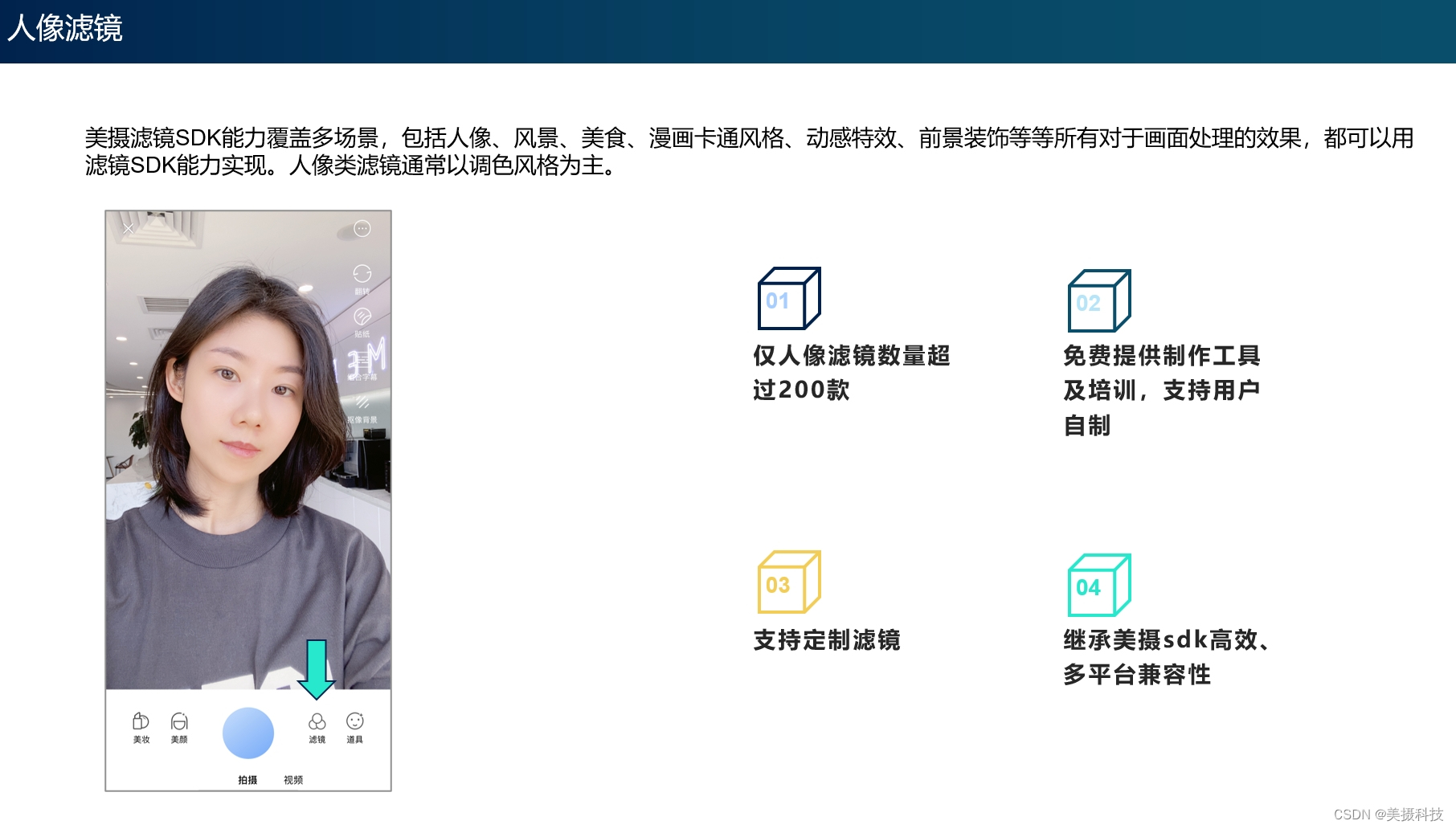 AR人像滤镜SDK解决方案，专业调色，打造个性化风格