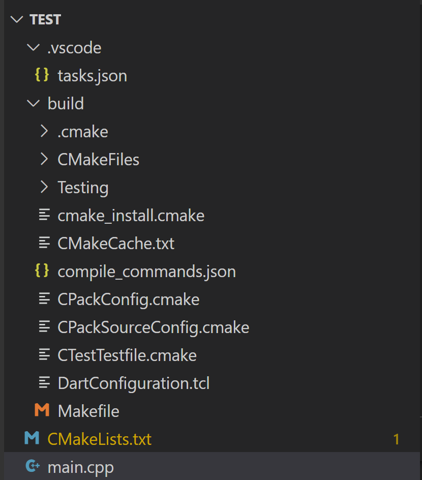 VSCode 配置 CMake