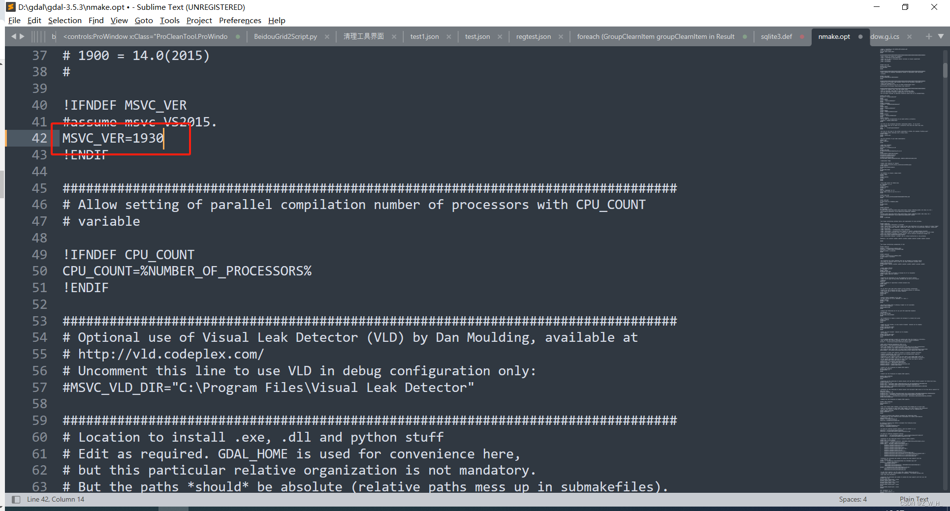 【C++】Windows配置GDAL(附编译结果)_c++ gdal库编译-CSDN博客