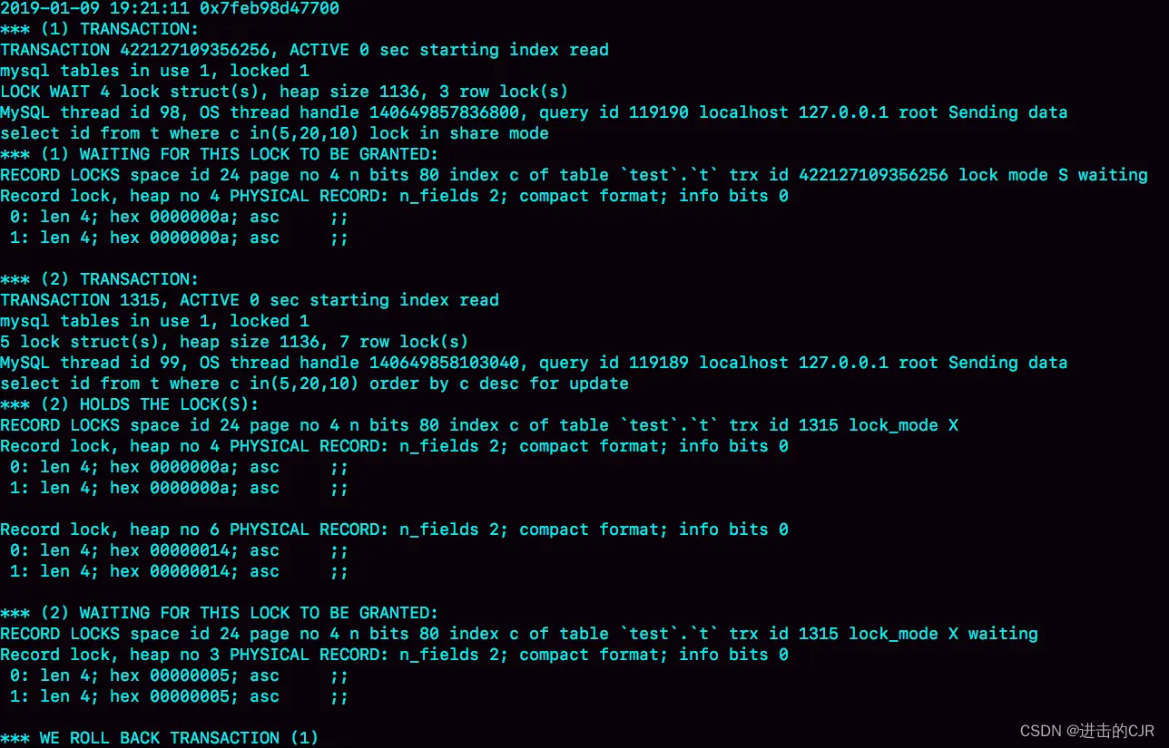 MySQL<span style='color:red;'>怎么</span>看<span style='color:red;'>死</span><span style='color:red;'>锁</span>记录