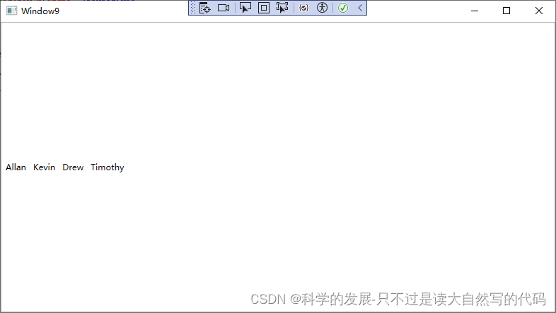 c# wpf template ItemsPanel 简单试验