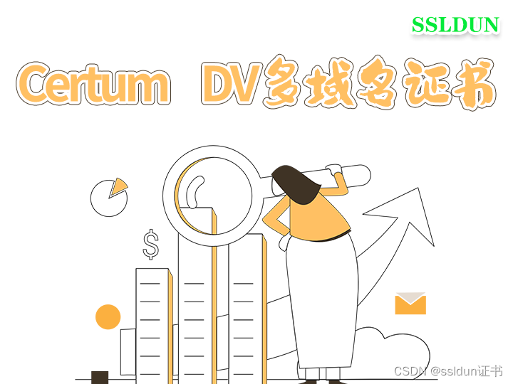 Certum多域名dv证书保护几个域名