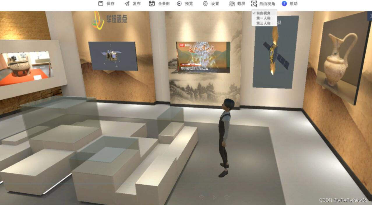 发动机装备3d虚拟在线云展馆360度展示每处细节