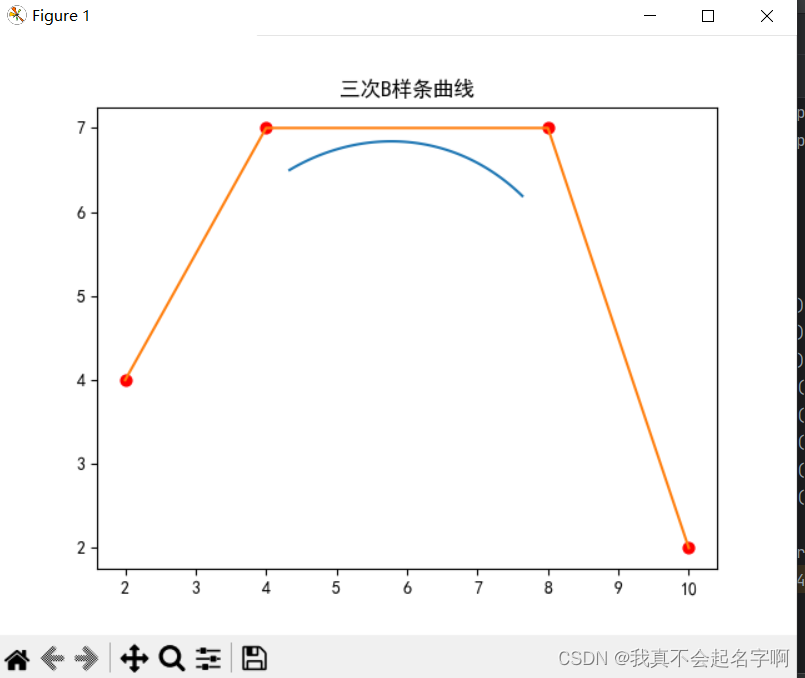 Python实现三次参数样条曲线、三次Bezier曲线、三次B样条曲线(tkinter实现输入框,matplotlib绘制曲线)_三次 ...