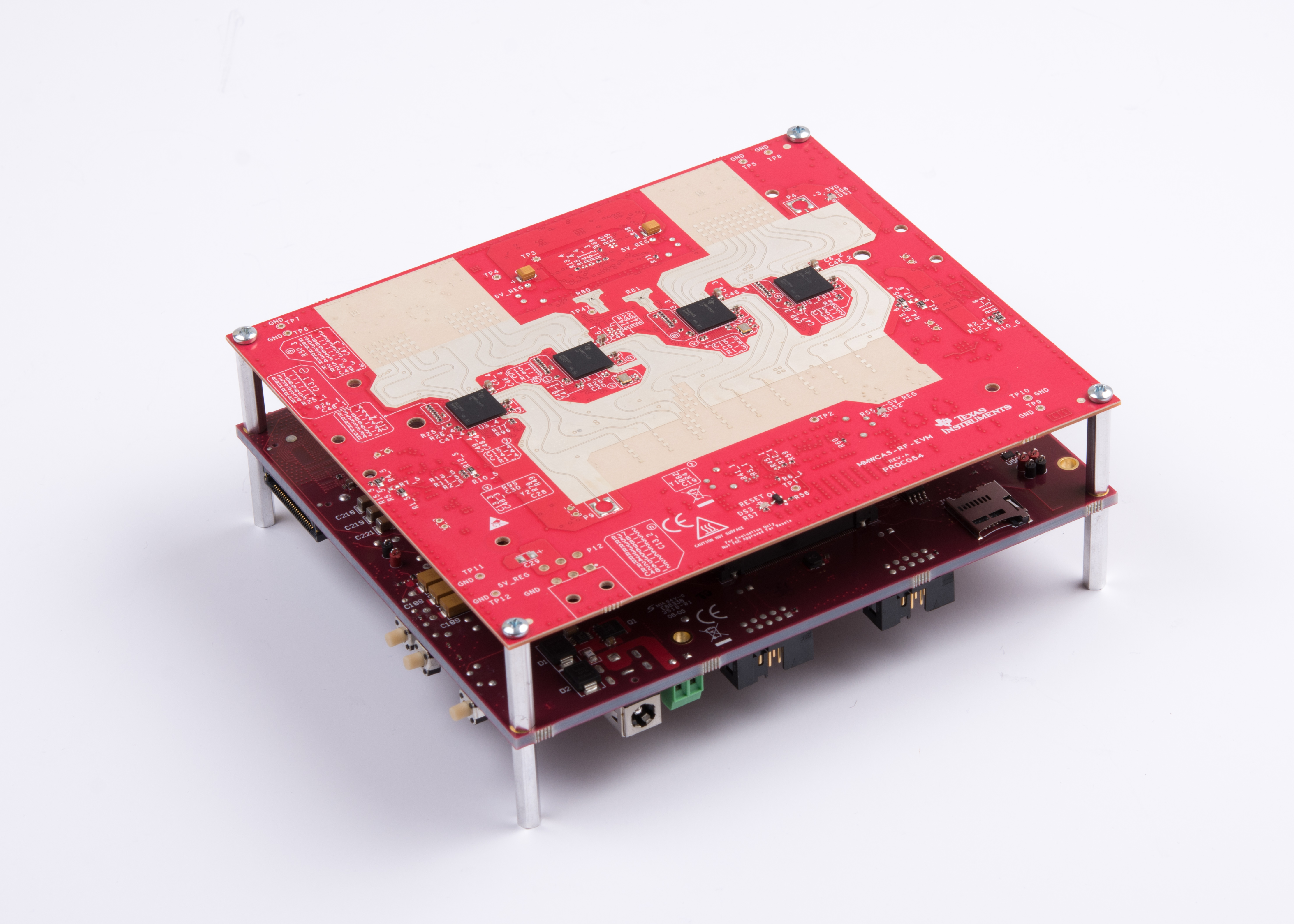 TI毫米波级联雷达评估板MMWCAS-DSP-EVM 和MMWCAS-RF-EVM_ti级联成像雷达demo板-CSDN博客