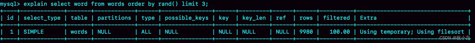 MySQL<span style='color:red;'>实战</span>45讲学习<span style='color:red;'>笔记</span>----<span style='color:red;'>随机</span>消息