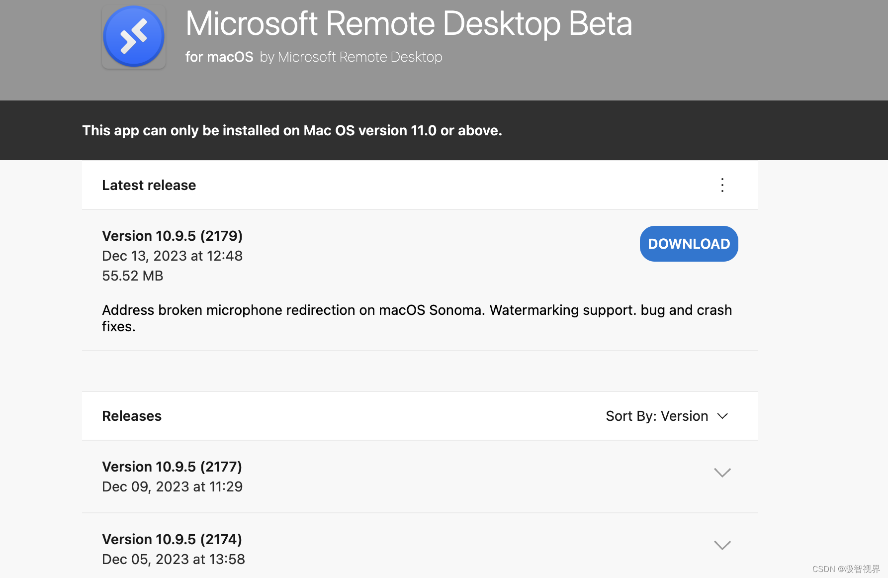 记录 | Microsoft Remote Desktop for mac安装