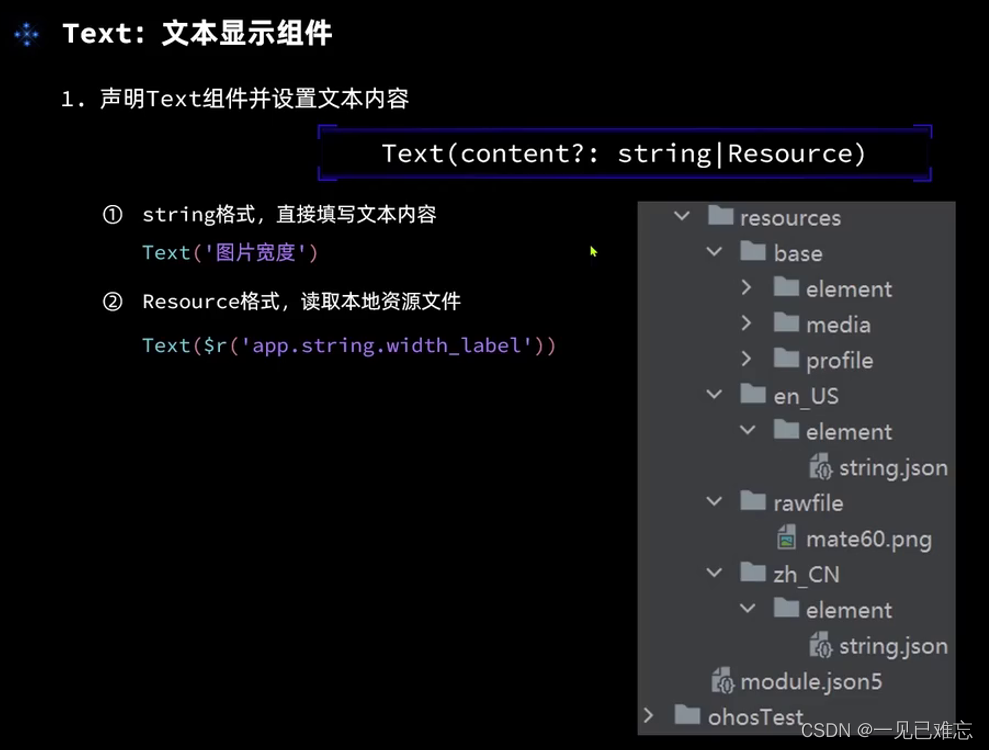 深入ArkUI：深入实战组件text和text input