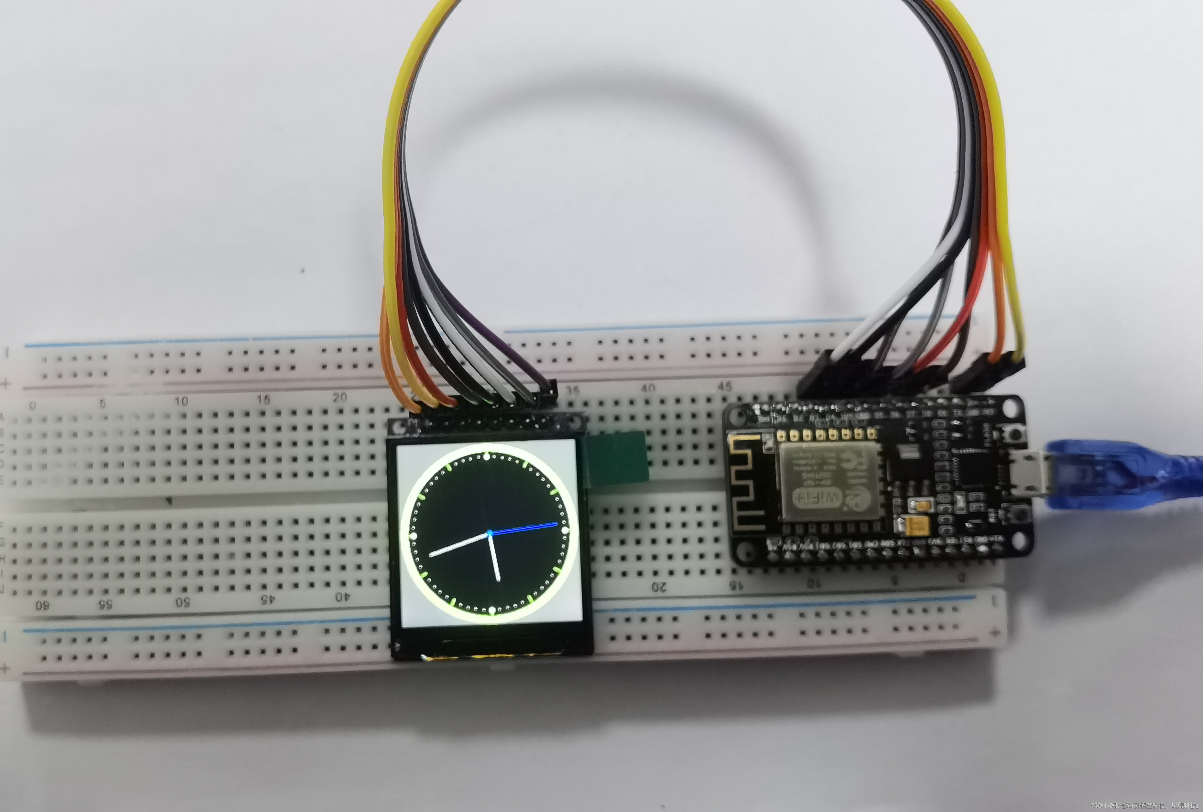 Arduino IDE 2.2.1示例 使用ESP8266连接TFT彩屏(ST7789)实验_arduino如何连接tft屏-CSDN博客