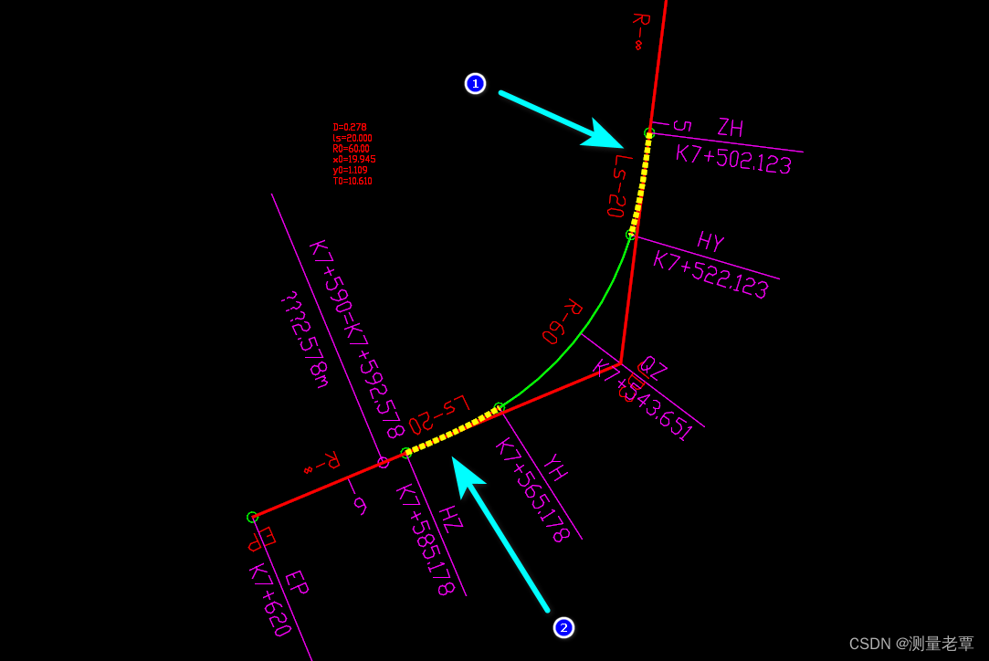 MicroStation中轻松绘制缓和曲线_microstation curveCSDN博客