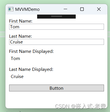 C# WPF上位机开发（MVVM模式开发）