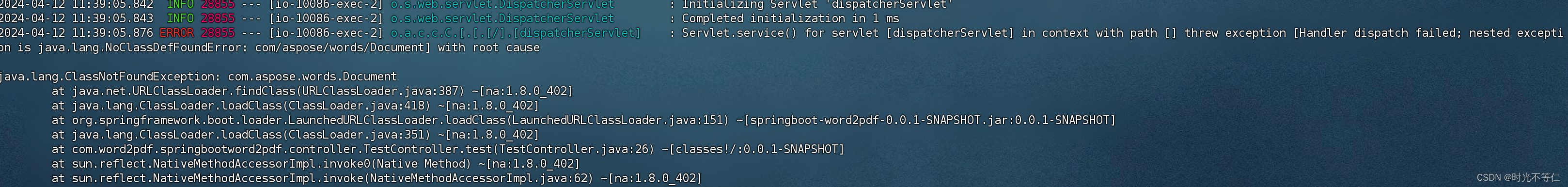 【word2pdf】Springboot word转pdf（自学使用）