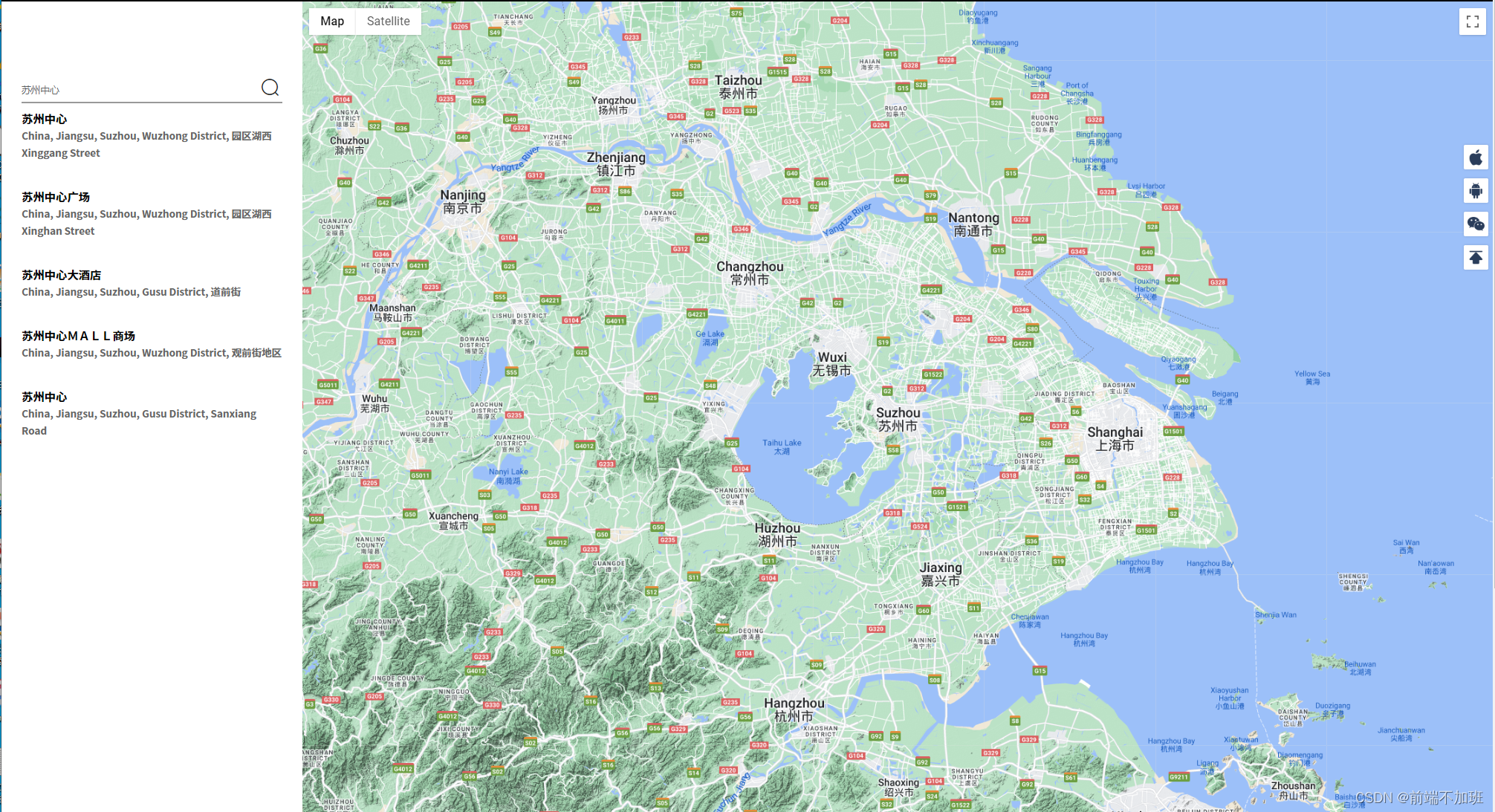 vue 使用谷歌地图 @googlemaps/js-api-loader 进行模糊搜索