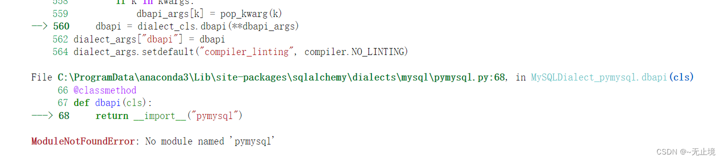 Anaconda中使用<span style='color:red;'>Jupyter</span><span style='color:red;'>出现</span>’No module named ‘pymysql‘<span style='color:red;'>问题</span>解决