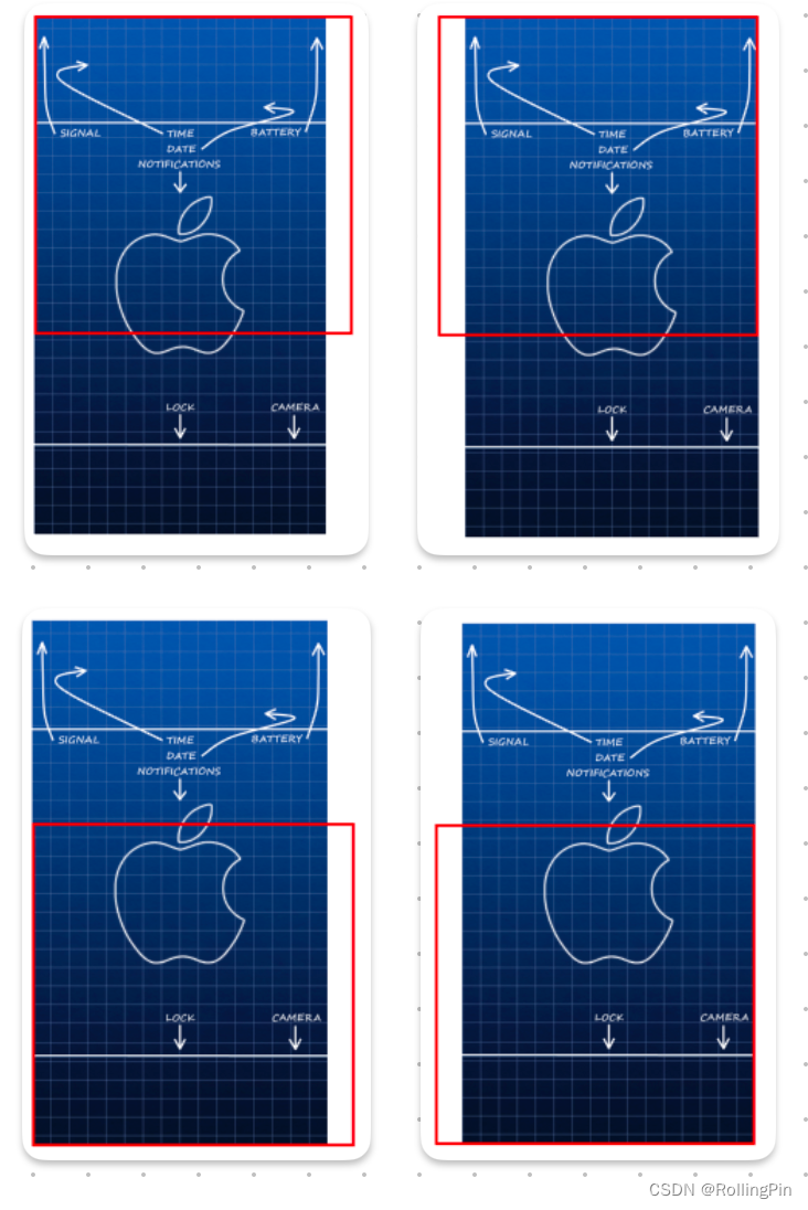 iOS UIViewContentMode 不同效果图文对比