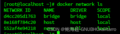 Linux：docker的基础网络模式