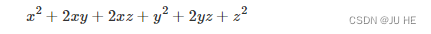 符号数学库-sympy