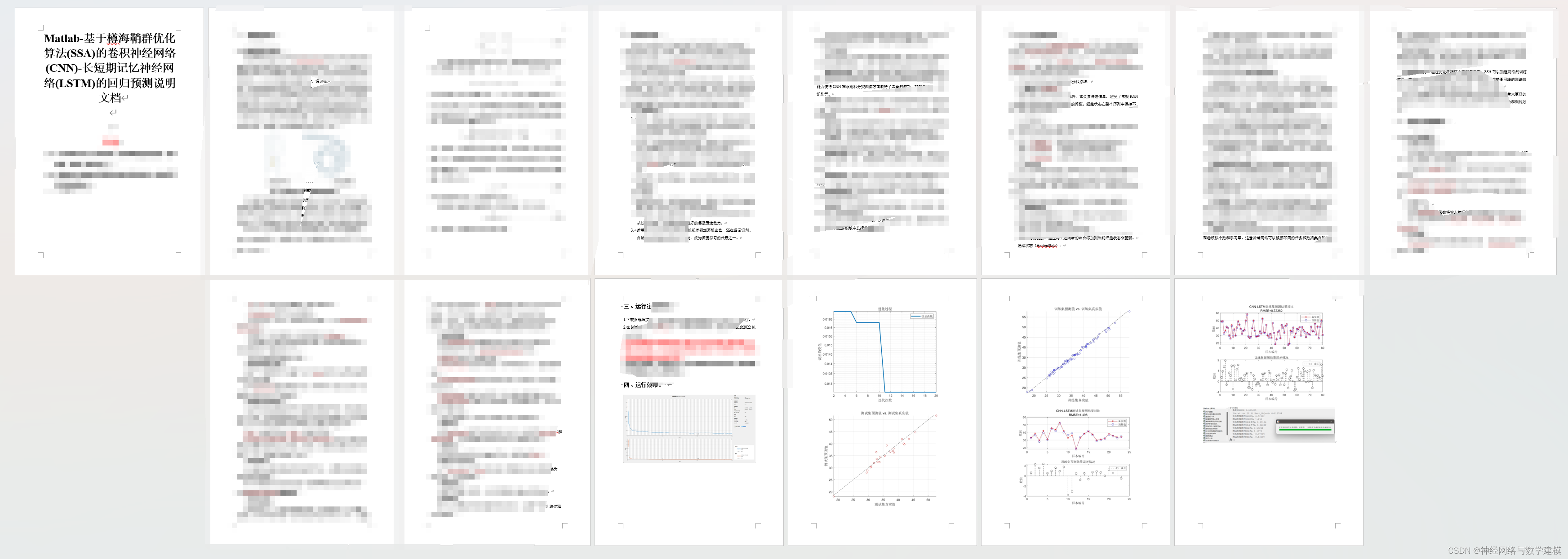 SSA-CNN-LSTM多输入回归|樽海鞘算法-卷积-长短期神经网络|Matlab