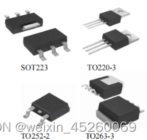 D1117——1.0A 低压差线性稳压器，采用 SOT223、TO252-2、TO220-3、TO263-3 的封装形式封装。应用于LCD ...