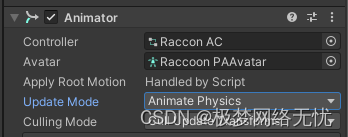 unity3d Animal Controller的动物组件使用明天继续