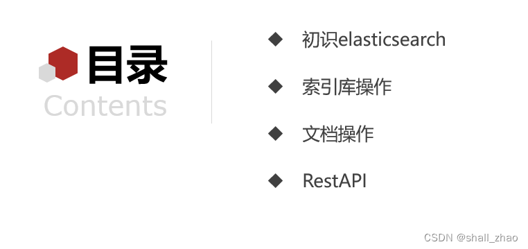 <span style='color:red;'>分布式</span><span style='color:red;'>搜索引擎</span>ElasticSearch——基础