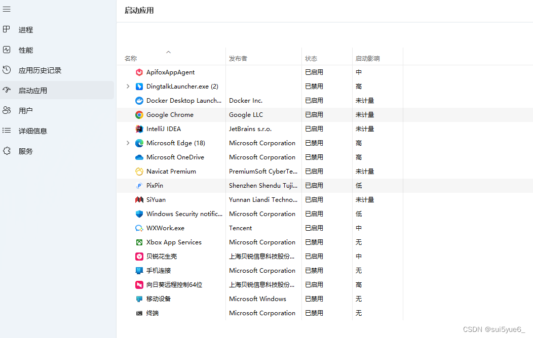 windows设置软件开机自启动